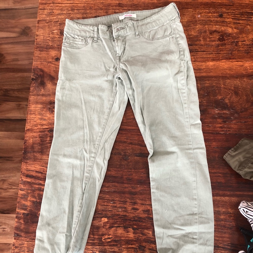 Green Refuge Skinny Jegging Jeans